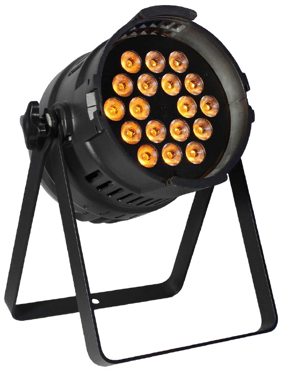 18x5W LED Par Type Fixture with 3-in-1 ACW Color Mixing