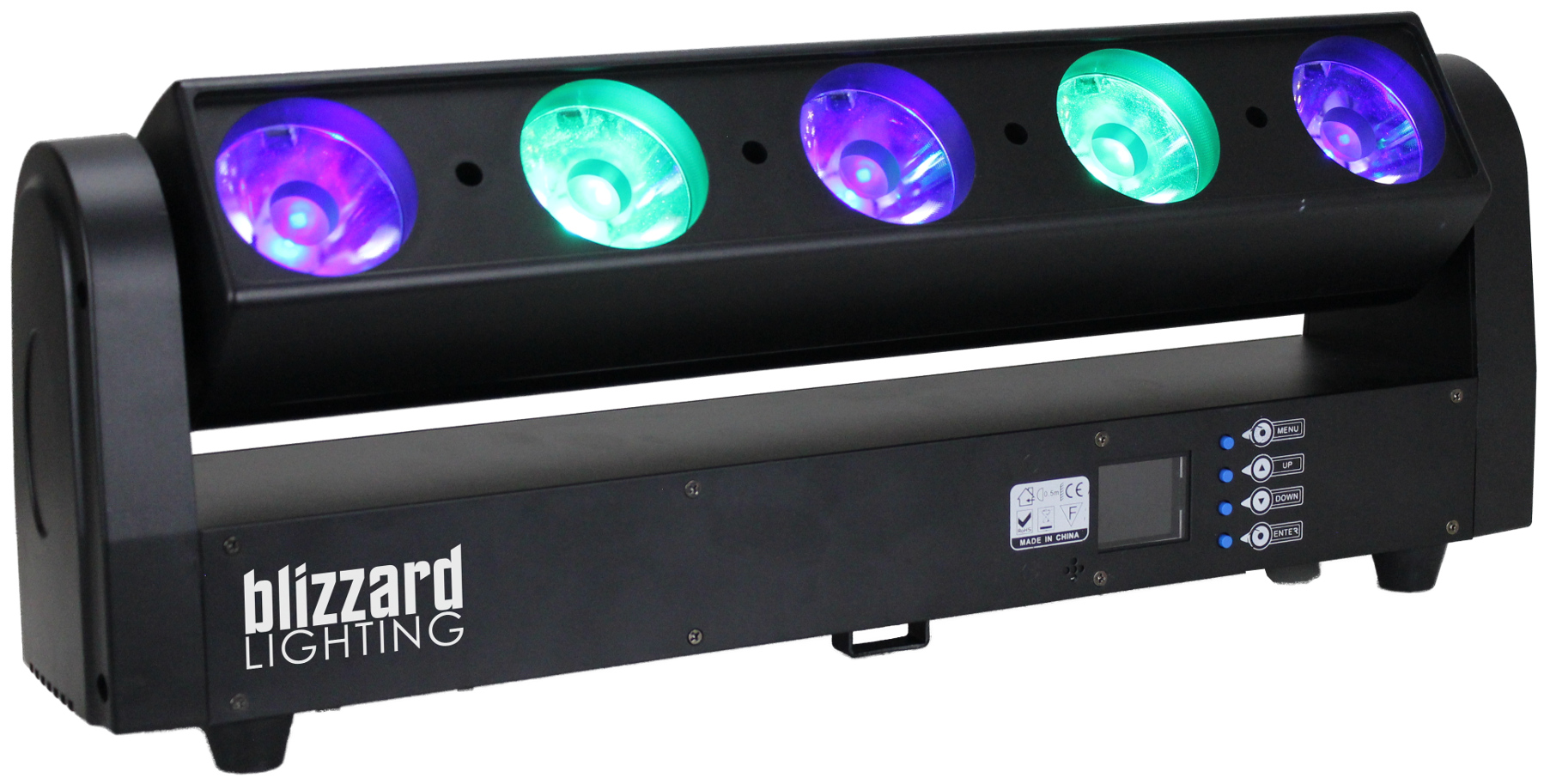 5x 15w LED RGBW Wash Strip Luminaire