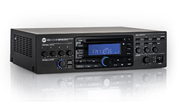 4-Channel 3-Zone 320W RMS Mixer/Amplifer with CD And USB-MP3 Playback
