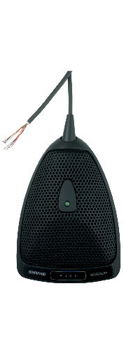 Microflex Omnidirectional Boundary Microphone with Logic Inputs & Outputs
