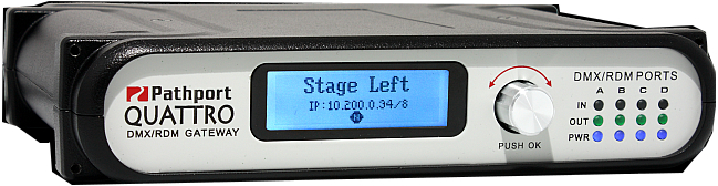 4-Port Node with Rear XLR5F