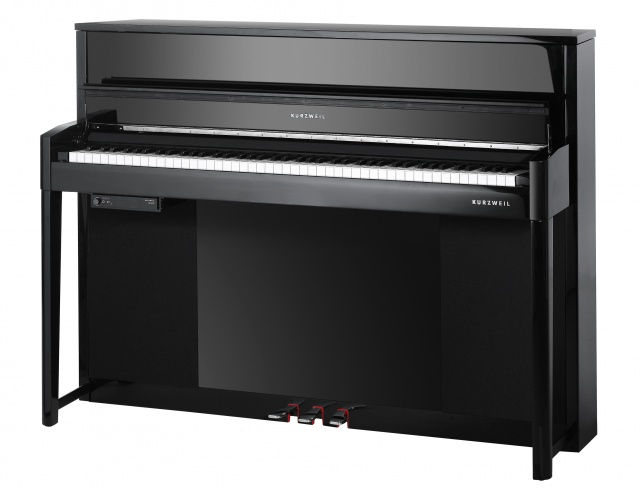 Andante Compact Upright Black Polish Digital Piano