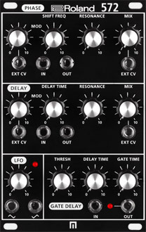 Phase Shifter + Delay + LFO Module