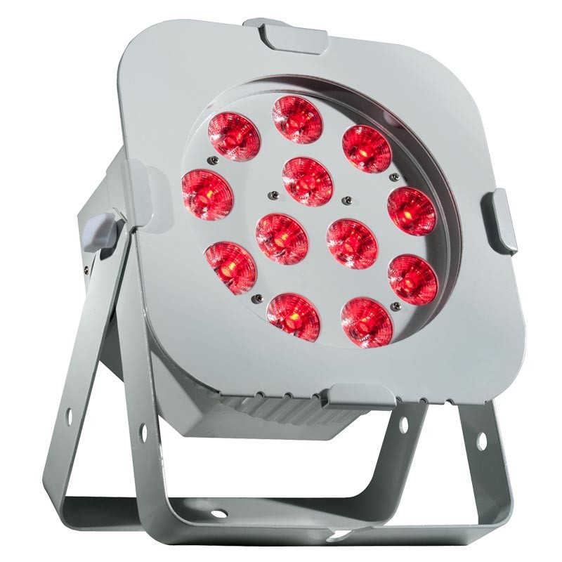 with 12x12 Watt 6-in-1 HEX LEDs