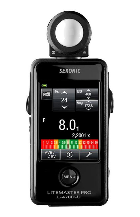 Digital Exposure Meter for Ambient and Flash Light