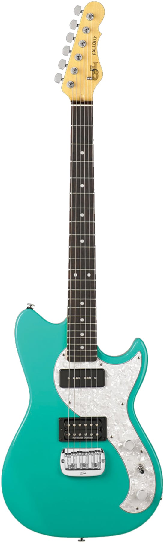 Tribute Series Electric Guitar with Mint Green Finish
