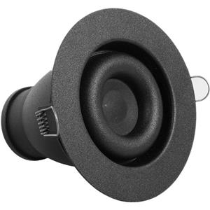Compact 2-Inch Ceiling Speaker, Black