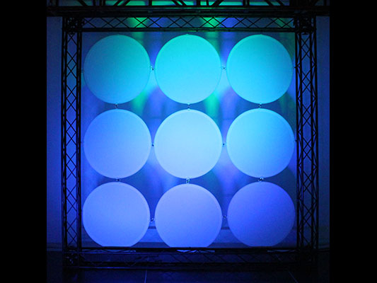 Scrim Werks Circular Decor Panel Display Set Package
