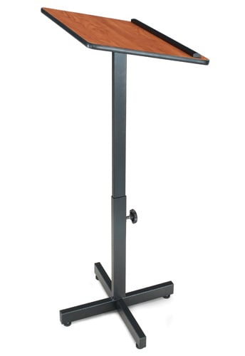 Portable Presentation Lectern, Wild Cherry
