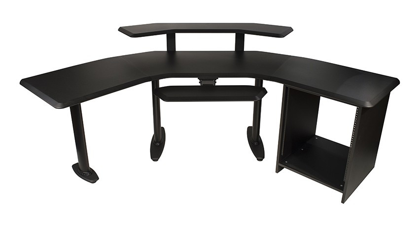 with 24" Extenstion 12RU , 2ndTier, and Keyboard tray