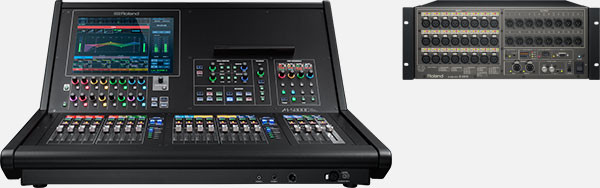 Digital Mixing System With 40 Digital Inputs And 24 Digital Outputs