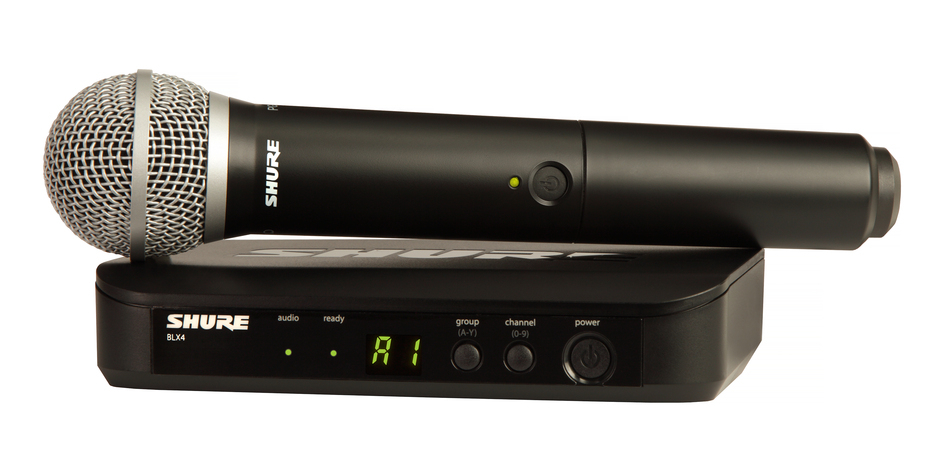 Handheld Wireless System With PG58 Handheld Microphone And H10 Frequency