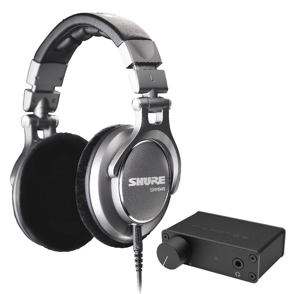 High-Fidelity Headphone Bundle with SRH940 Headphones and uDAC3 Mobile DAC