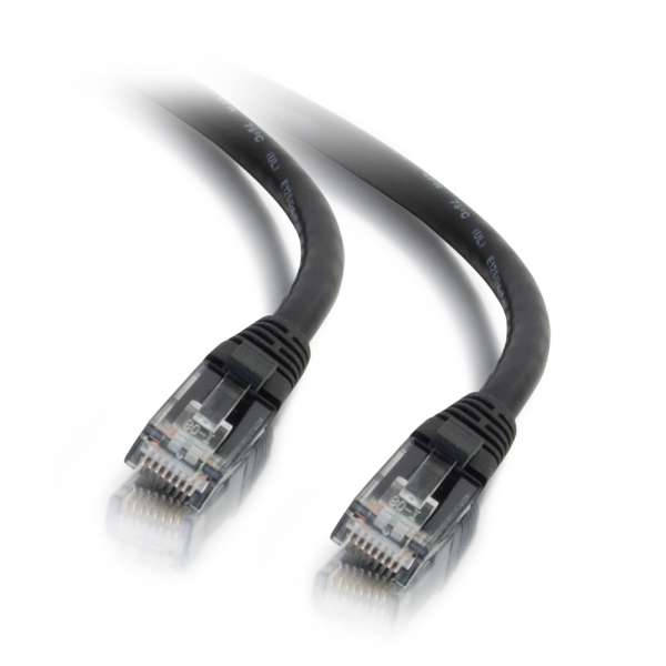 2' Black Ethernet Patch Cable