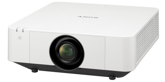 6000 Lumens WUXGA Projector in White