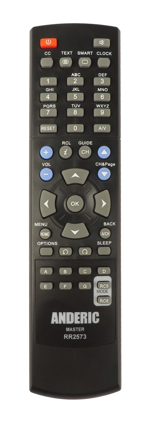 Anderic Philips Master TV Remote Control