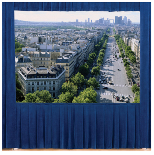 11'6" x 15' Heavy Duty Fast-Fold Deluxe Drapery Presentation Kit, Black