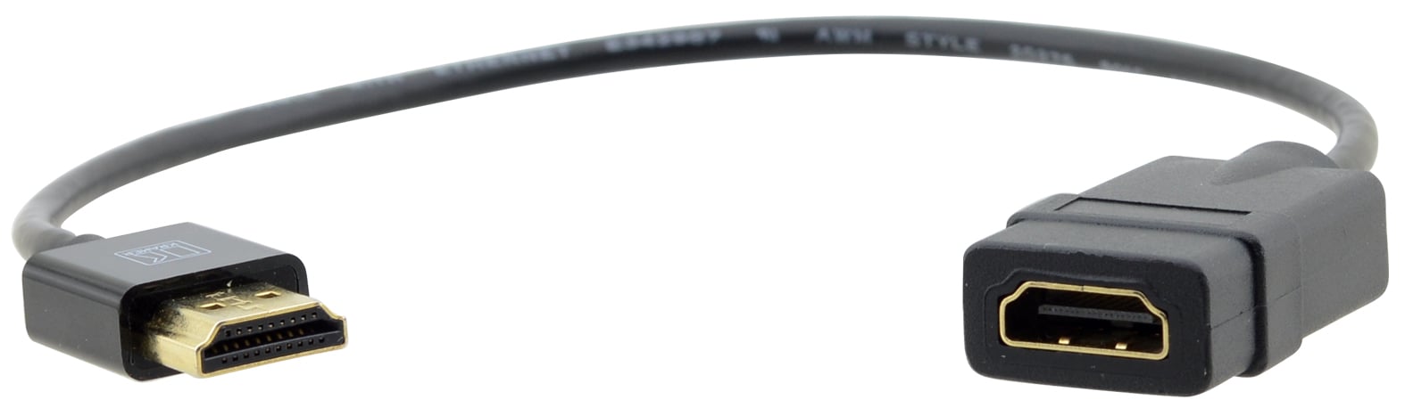 Ultra-Slim High-Speed HDMI Flexible Adapter Cable with Ethernet