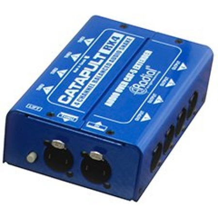 4-Ch Receiver With Balanced Outputs And Line-Level Transformers
