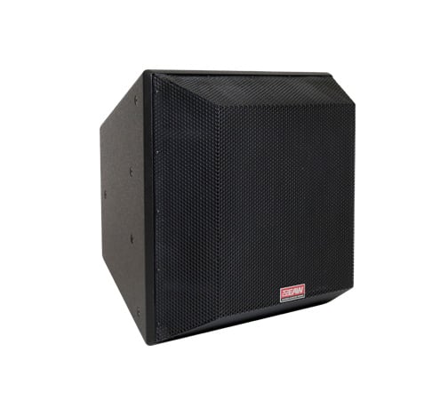 Two-Way Trapezoidal Speaker, Black