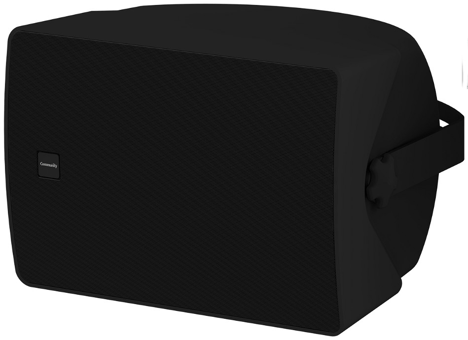 Commercial Design 8" 2-Way 60 Watt Full-Range Surface Mount Loudspeaker in Black