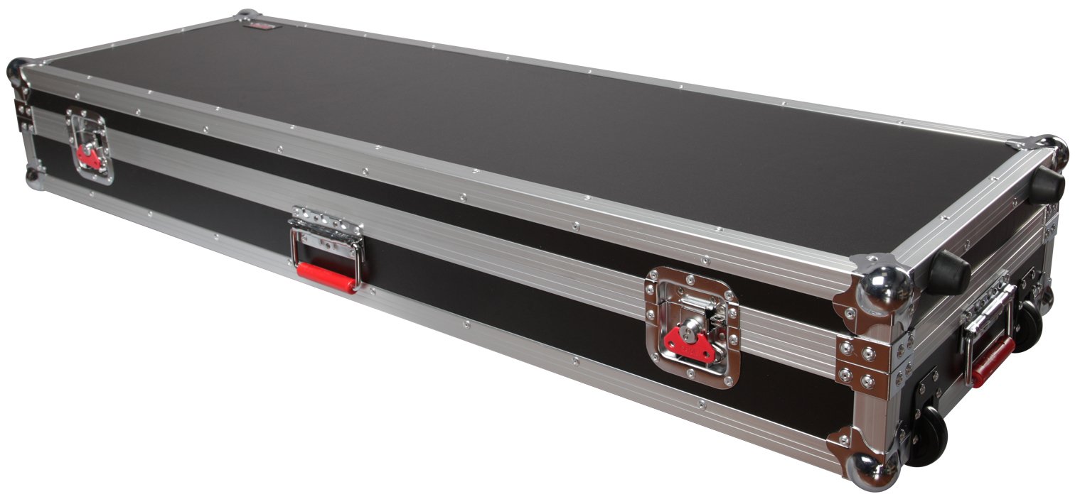 ATA Wood Flight Case for Most Slim 88 Note Keyboards