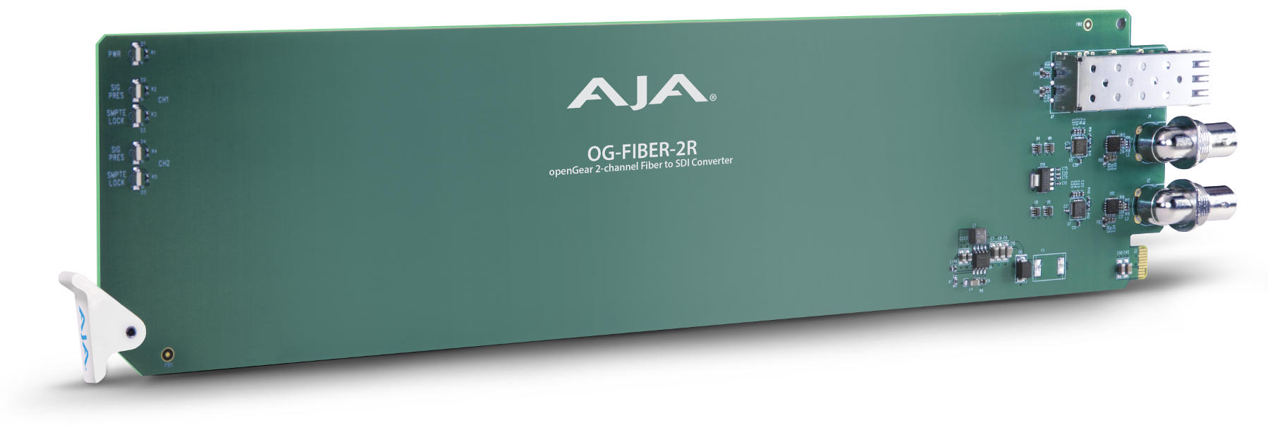 2-Channel openGear Fiber to 3G-SDI Converter