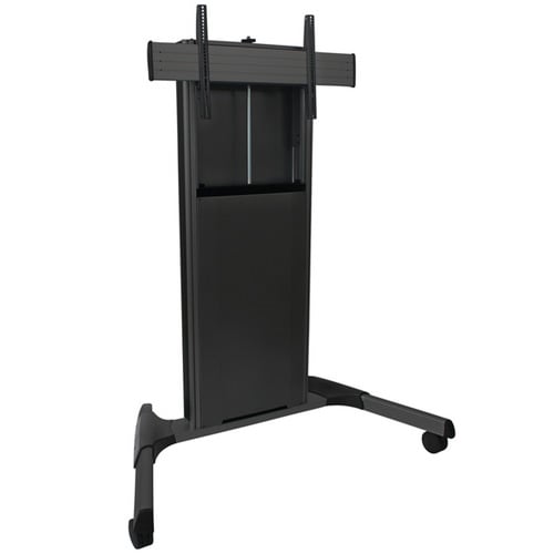 Manual Height Adjustable Mobile AV Cart