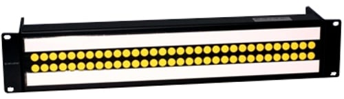 1.5RU 32-Channel Video Patchbay with MDVJ-STW Loaded Video Jacks