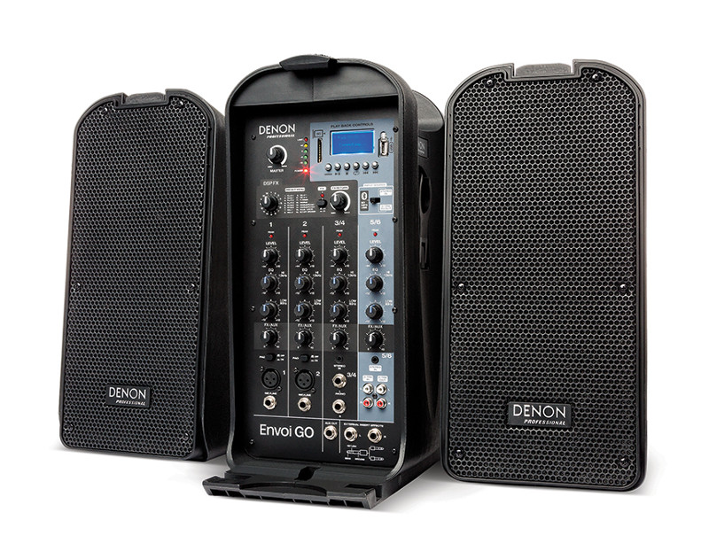 Portable AC/Battery-Powered PA System