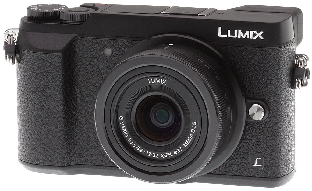 16 MP LUMIX 4K Mirrorless Interchangeable Lens Camera with 12-32mm Lens in Black