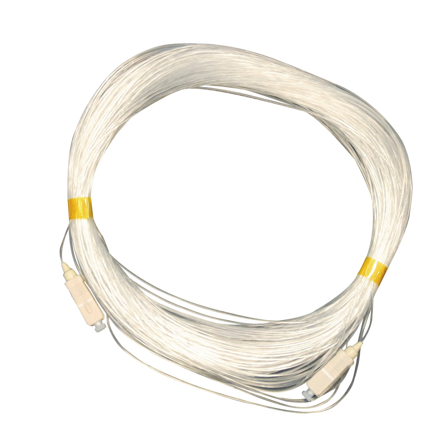 OM3 Multi-Mode Fiber Optic Cable, 66 ft