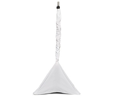 Pole&Tripod Cvr Strd Wht 17706