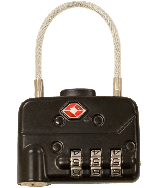 TSA Combination Cable Padlocks
