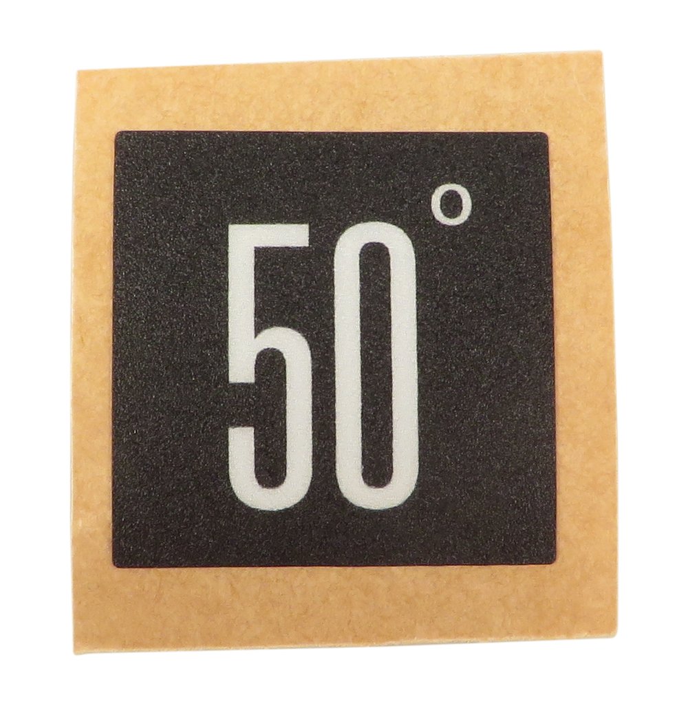 50 Degree Lens Tube Label for S4