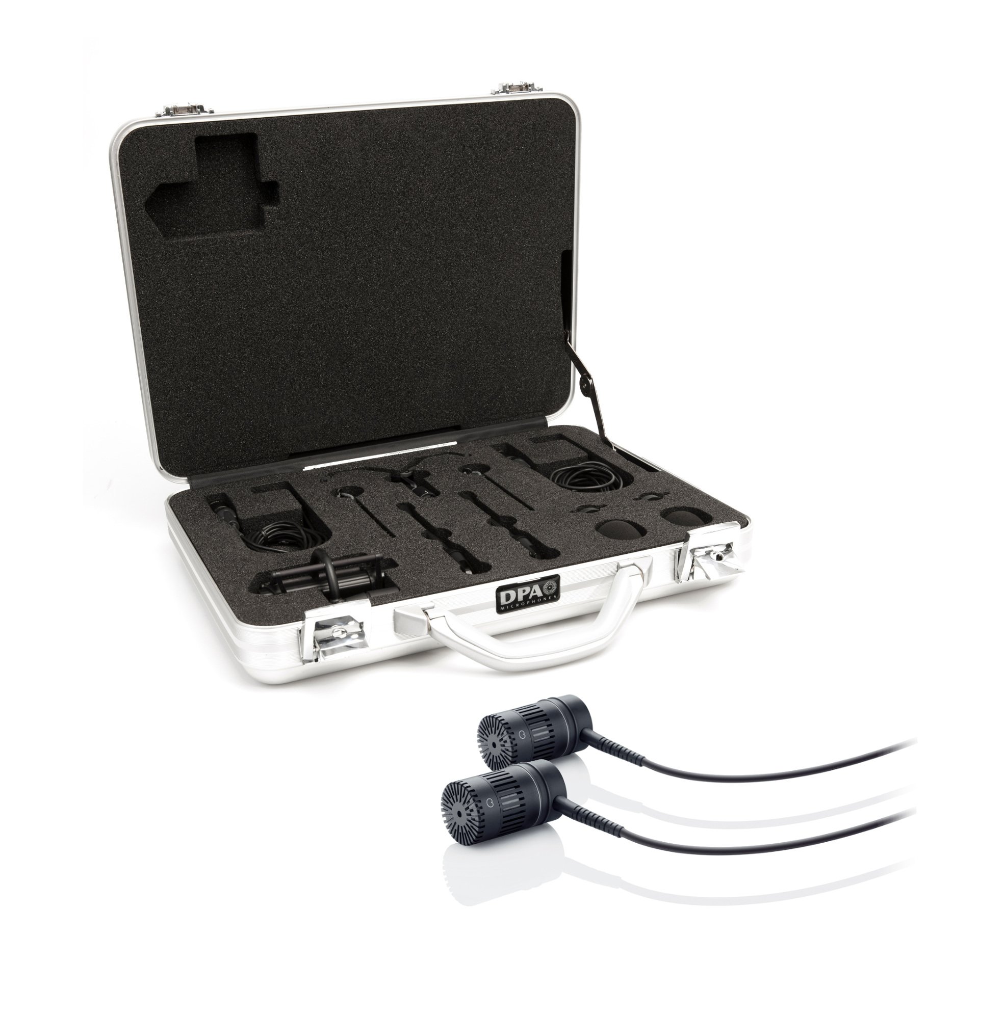 Mic, Stereo Kit with 4011A Cardioid Microphones, Active Side