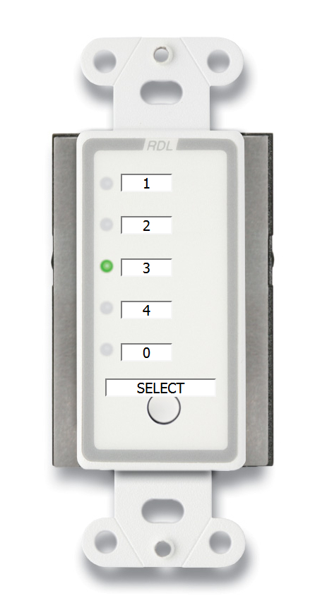 Remote Channel Selector - 4 Channels