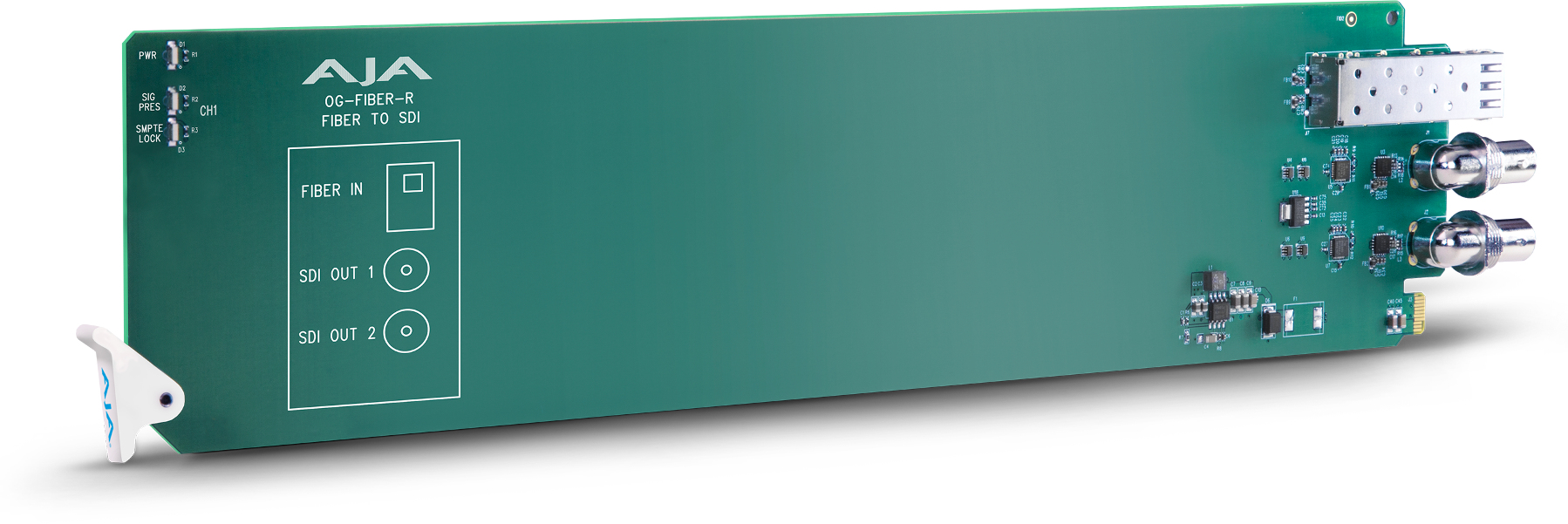 openGear 1-Channel Fiber to SDI Converter