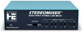 Eight-Input Stereo Mixer