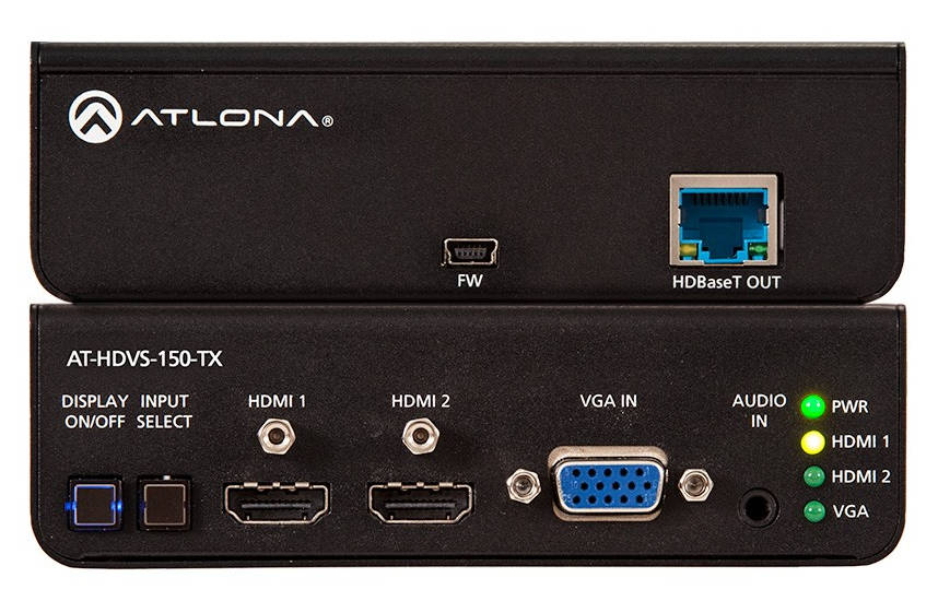 Three Input HDMI/VGA Switcher with HDBaseT Output