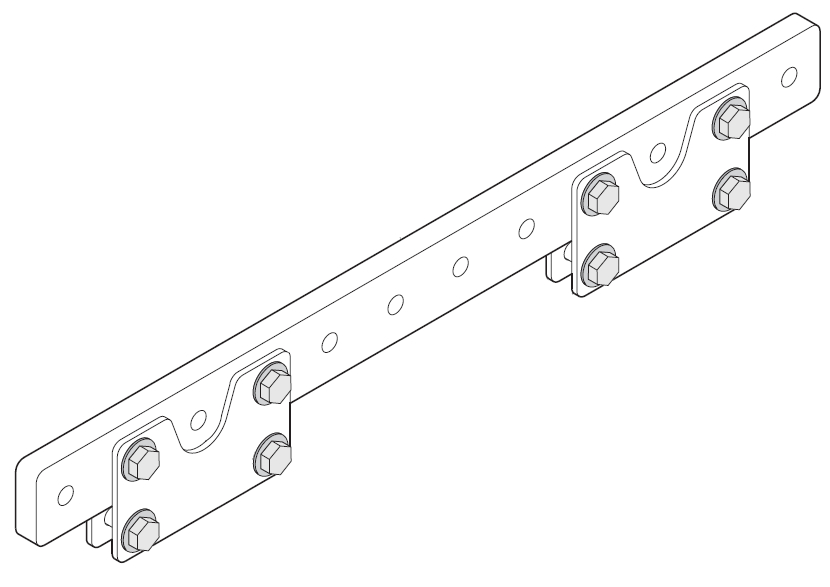 ILA Support Extension Bar in Black Finish