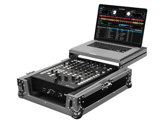 Flight Zone Series Low Profile Glide Style 12" Format DJ Mixer Case
