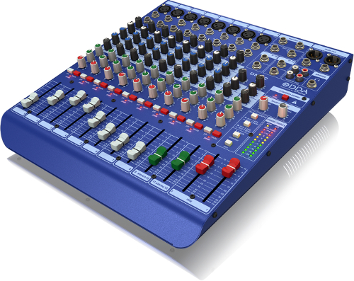 12 Input Analogue Live And Studio Mixer With MIDAS Microphone Preamplifiers