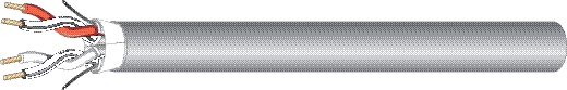 1000 ft Aquaseal Water Blocking In-Conduit Cable with (4) 22 AWG Conductors