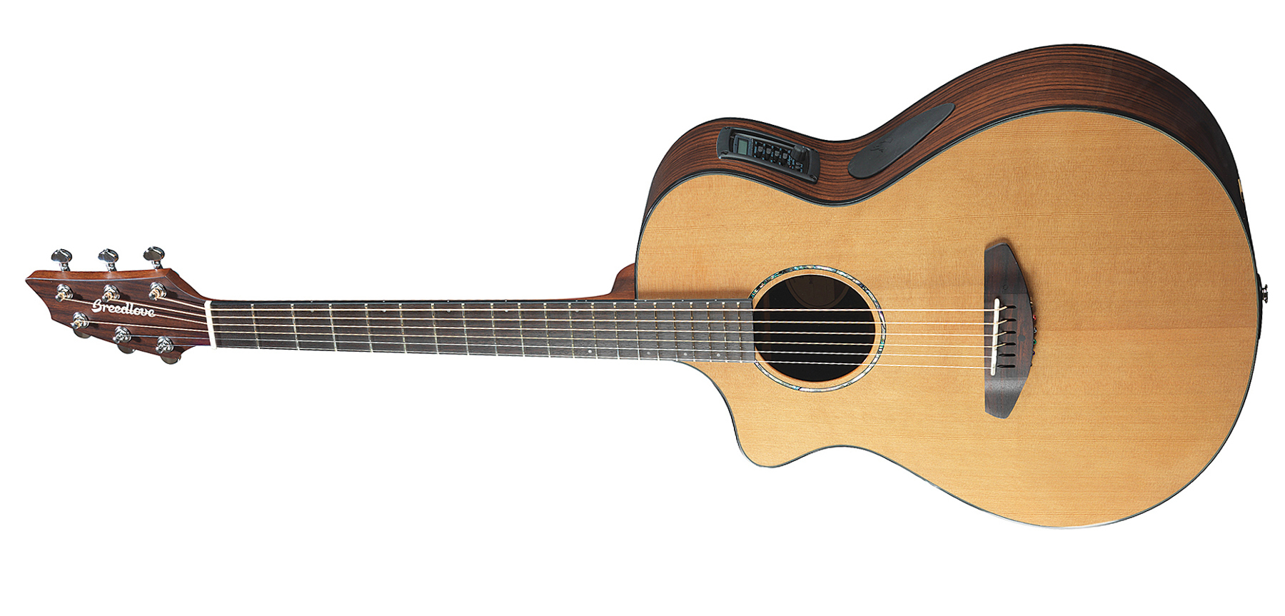 Left-Handed Acoustic-Electric Guitar
