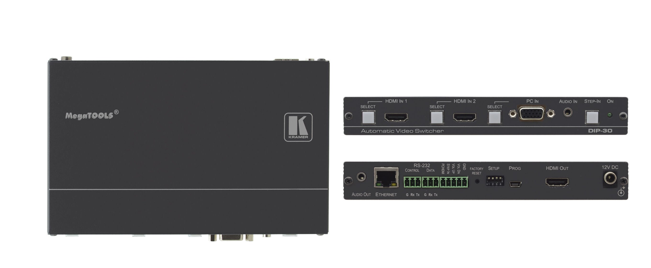 4K UHD HDMI & Computer Graphics Automatic Video Switcher