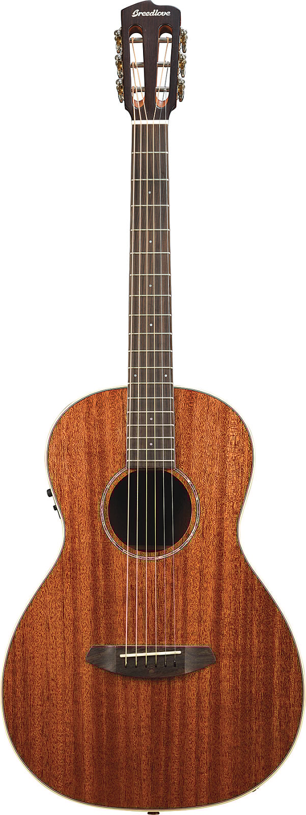 Acoustic-Electric Guitar with Mahogany Back and Sides