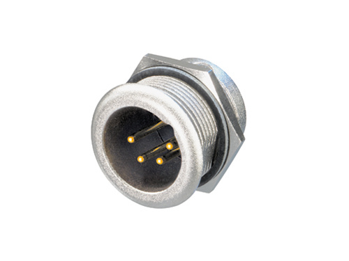 4 Pin XLR-M Chassis Mount Connector
