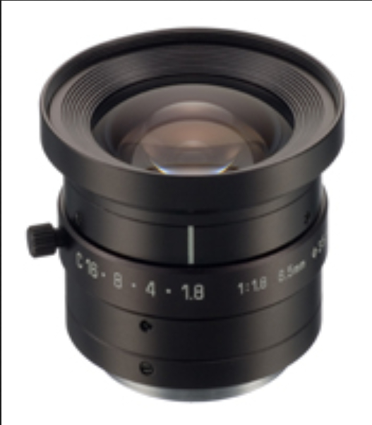 6.5mm f/1.8 High Resolution C-Mount Lens
