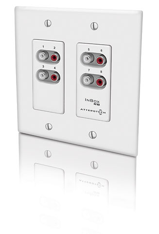 8-Channel 2-Gang CobraNet Input Box